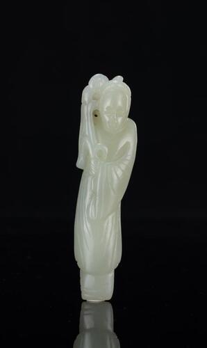 A White Jade Figure