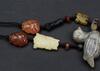 Antiques-A Two String Of Mix Gems - 9