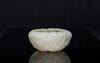 Qing-A White Jade Carved Interlocking Flowers' Washer