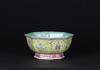 Late Qing-A Yellow Ground Famille Glazed Hexagon Bowl(Da Qing Daoguang Nian Zhi ‘Mark - 4