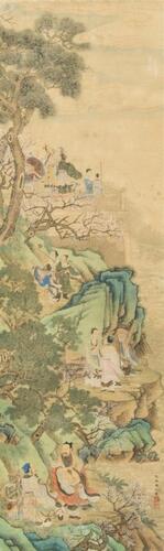 Attributed To :Qiu Ying(1498-1552)