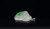 A Green Jadeite Maitreya Pendant - 4