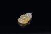 A Translucent Yellow Jadeite Carved Maitreya Pendant - 4