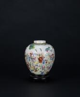 Qing-A Du Cai ‘Hundred Boys’ Jar