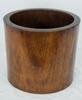 Qing - A Cherry Wood Brushpot - 3