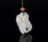 Qing-A White Bergamot Flower Pendant - 2