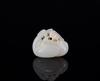 Qing-A White Jade Mandrain Duck Pandant