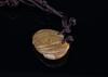 Qing-A Yellowish Jade Carved Bat Pendant - 6