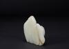 Qing-A Fine White Jade &#8216;Scholar&#8217; Boulder With Imperial Poem - 4
