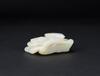 Qing-A Fine White Jade &#8216;Scholar&#8217; Boulder With Imperial Poem - 7