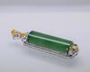 A Large bright green Jadeite Jade diamond pendant - 4