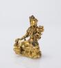 Qing-A Gilt-Bronze Quanyin - 12