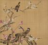 Attributed To:Qian Weicheng(1720-1772) Ink And Color On Silk, 8 Page Albums, Signed and Seal - 13