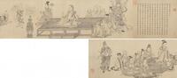 Anonymous-A Calligraphy Of Buddhist Scriptures And Painting Of God,