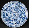 18th Century- A Group Of Two Blue And White Dish - 3