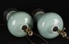 Republic-A Pair Of Celadon Glazed Vases Lamp - 5