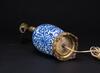 19thCentury-A Blue And White Vase Lamp - 4