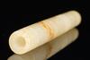 Qing- A Russet White Jade Carved Tube - 5