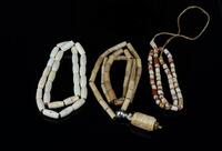 Antique-A Three Jade,Agate ,Nicklace