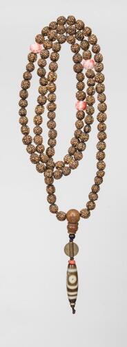 A Buddhist Tree Seeds Necklace with Tian Zhu