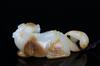 A Russet White Jade Beast - 3