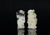 Qing-A Two Black White Jade Man(2 ) - 2