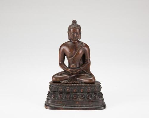 An Aloeswood �Figure Of Buddha� and Woodstand