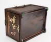 Qing-Huanghuali and Mix Wood Insert �Mother of Peral� Mirror Chest - 6