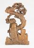 Tang Yin (Mark) A Bamboo Carved Pine And Crane Decorate - 6