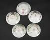 Qing-A Famille-Glazed �Flowers� Dishes - 3