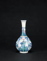 Qing-A Famille-Glazed Vase