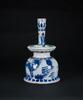 Kang Xi -A Blue And White �Off icer and Landscrpe� Candle Holder - 2