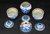 Qing-A Group Of Four Underglaze- Blue Copper - 4