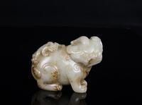 Ming Or Earlier -A Russet Jade �Mythical Beast�