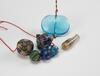 Middle Eastren :A Glasses Bead and Pendant and Agate Smoke filter - 4