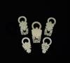Qing - A Two Pair And One White Jade Carved Earring - 2
