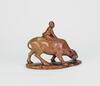 Qing -A Soapstone Carved Boy Ride on The Cow - 3