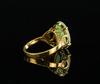A Jadeite Gold Ring - 2