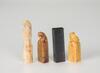 A Set of Four soapstone carved seal - 3