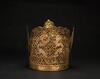 Yuan-A Gilt-Silver Buddhism Crown - 4