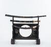 Antiques-Three Japanses Katana Samurai Sword and Lacquered Stand - 3