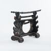 Antiques-Three Japanses Katana Samurai Sword and Lacquered Stand - 5