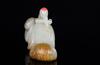 Qing-A White Jade Carved Crane - 6