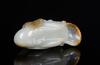 Qing-A White Jade Carved Crane - 8