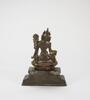 Qing - A Gilt-Bronze Figure Of Guanyin, With Inscription In Back - 4