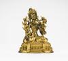 Yongzheng And Of Period - A Very Rare Gilt-Bronze Figure Of Manjushri Bodhisatta - 3