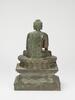 Qinglong 18th Century-A repousse Copper Figure Of Sakyamuni - 4