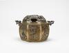 Late Qing/Republic-A Laage Bronze Cover Censer with Mark