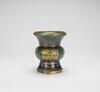 Qing - A Cloisonne Enamel Vase