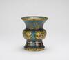 Qing - A Cloisonne Enamel Vase - 2